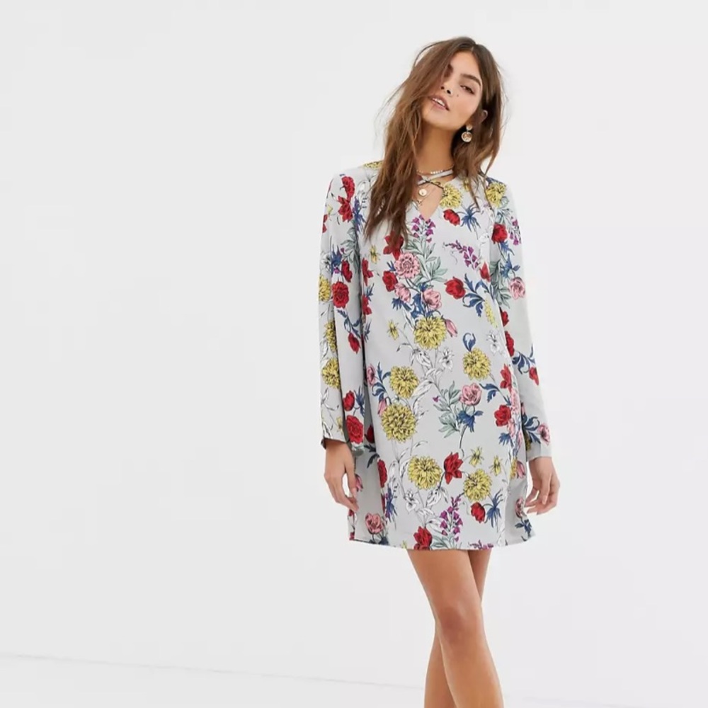 ASOS Floral Mini Dress